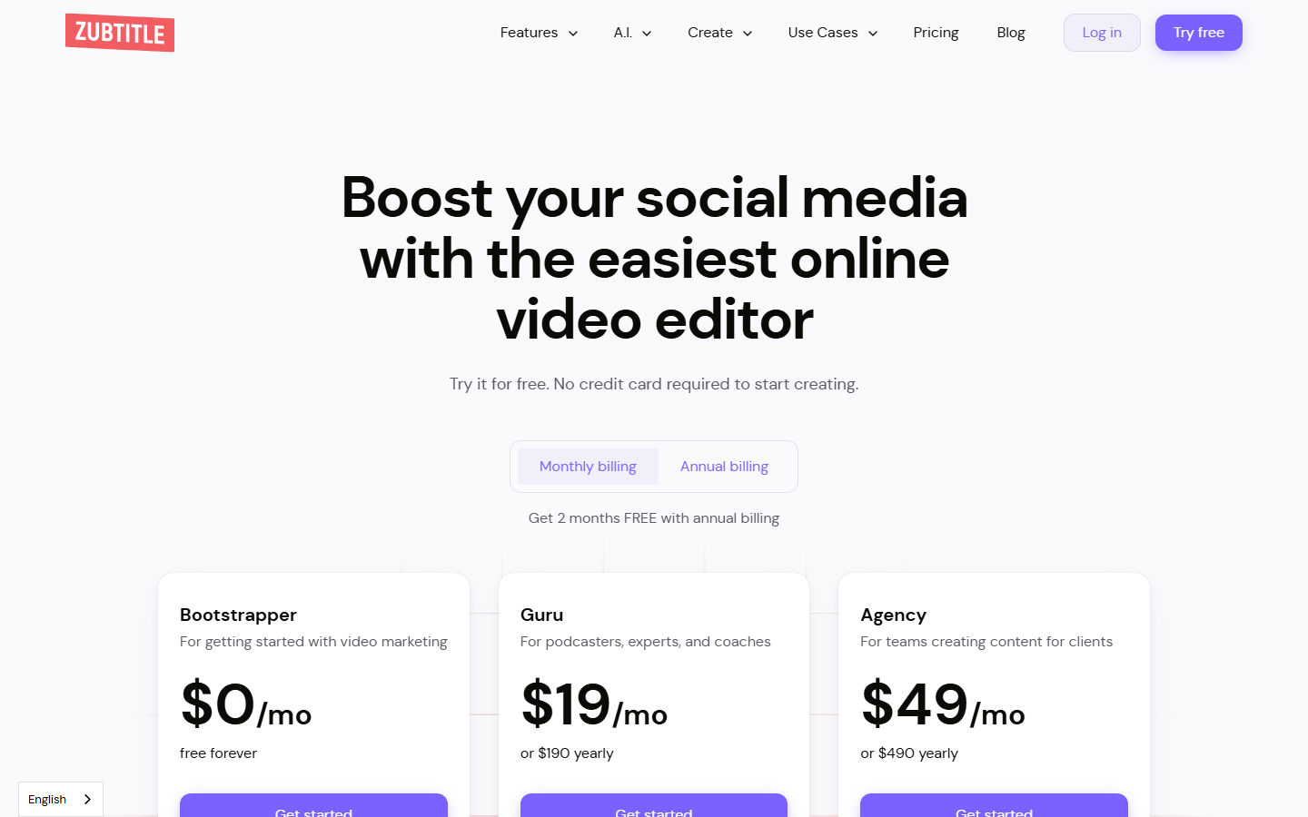 صفحه قیمتگذاری
